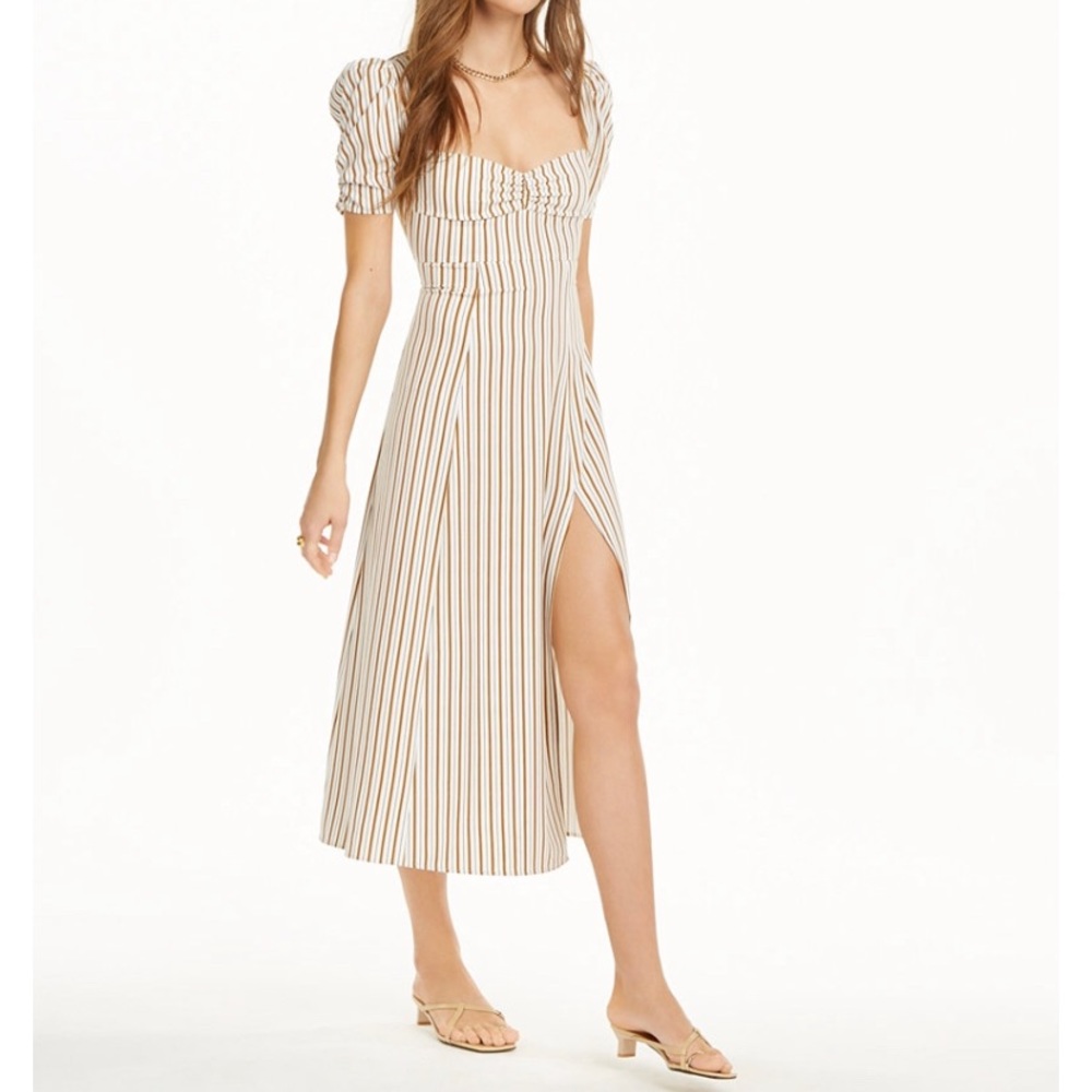 Danielle Bernstein Striped Maxi Dress for Macy’s